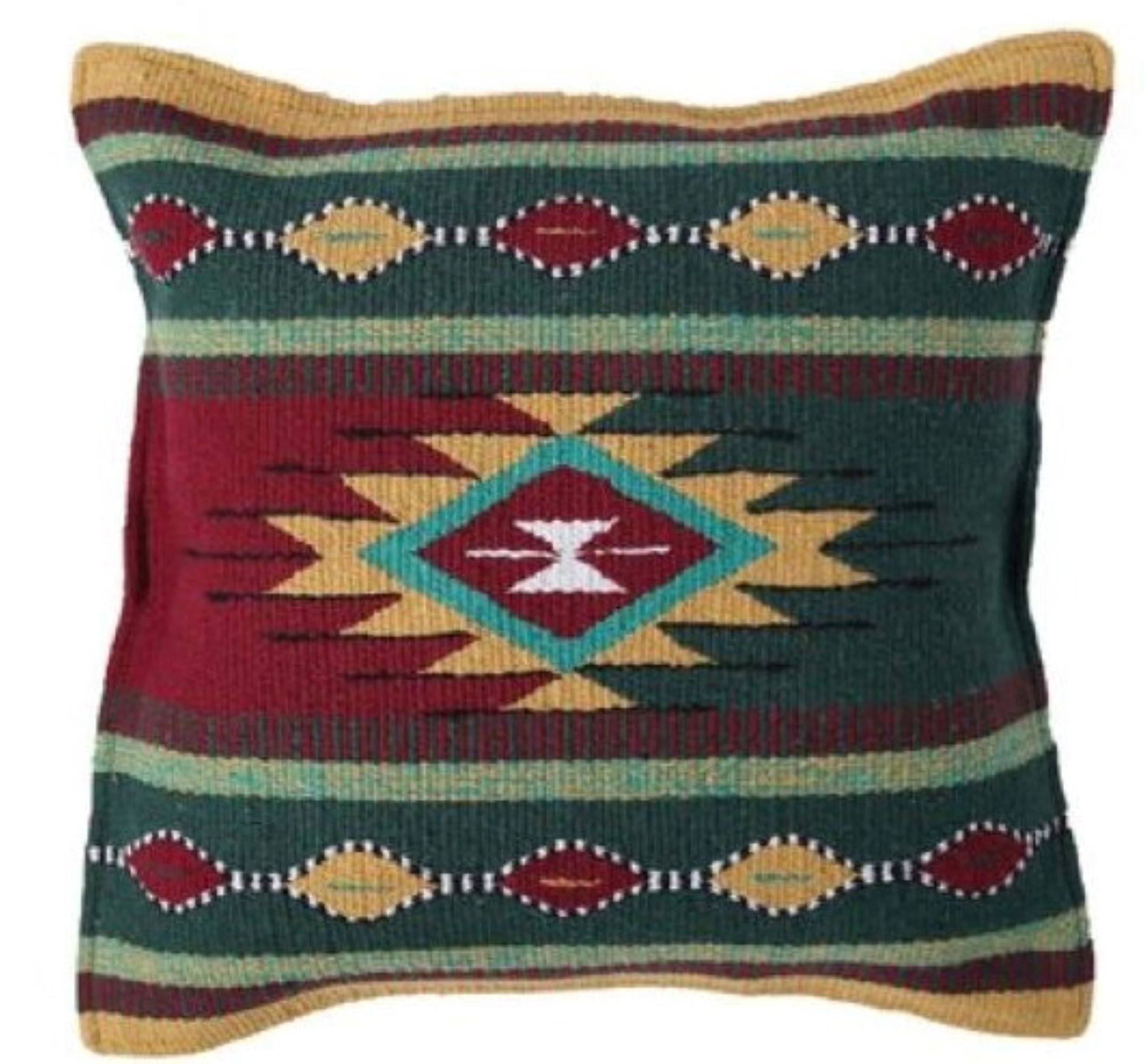 Southwestern Aztec Pillow Covers- Assorted Colors- 18 X 18 Throw Pillow - Ranch Junkie Mercantile LLC