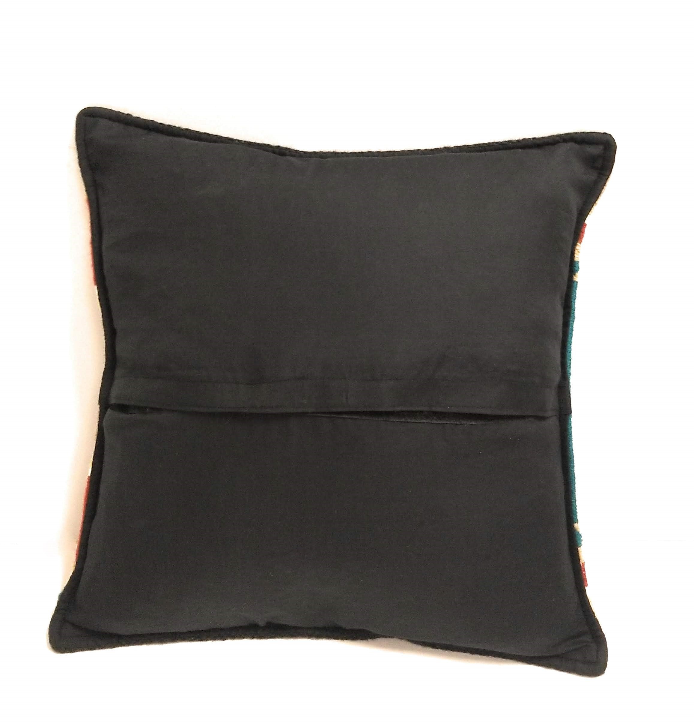 Southwestern Wool Pillow Covers- Assorted Colors- 18 X 18 Throw Pillow - Ranch Junkie Mercantile LLC