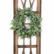 Farmhouse Wooden Wall Window Arch-Large Wood Window Frame-The Longview - TWO SIZES 48" And 60" +Wreath - Ranch Junkie Mercantile LLC