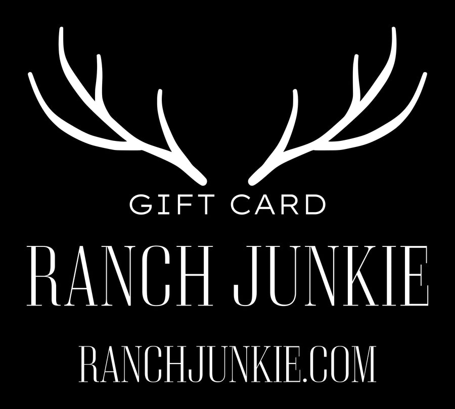 Gift Card- Ranch Junkie Mercantile - Ranch Junkie Mercantile LLC