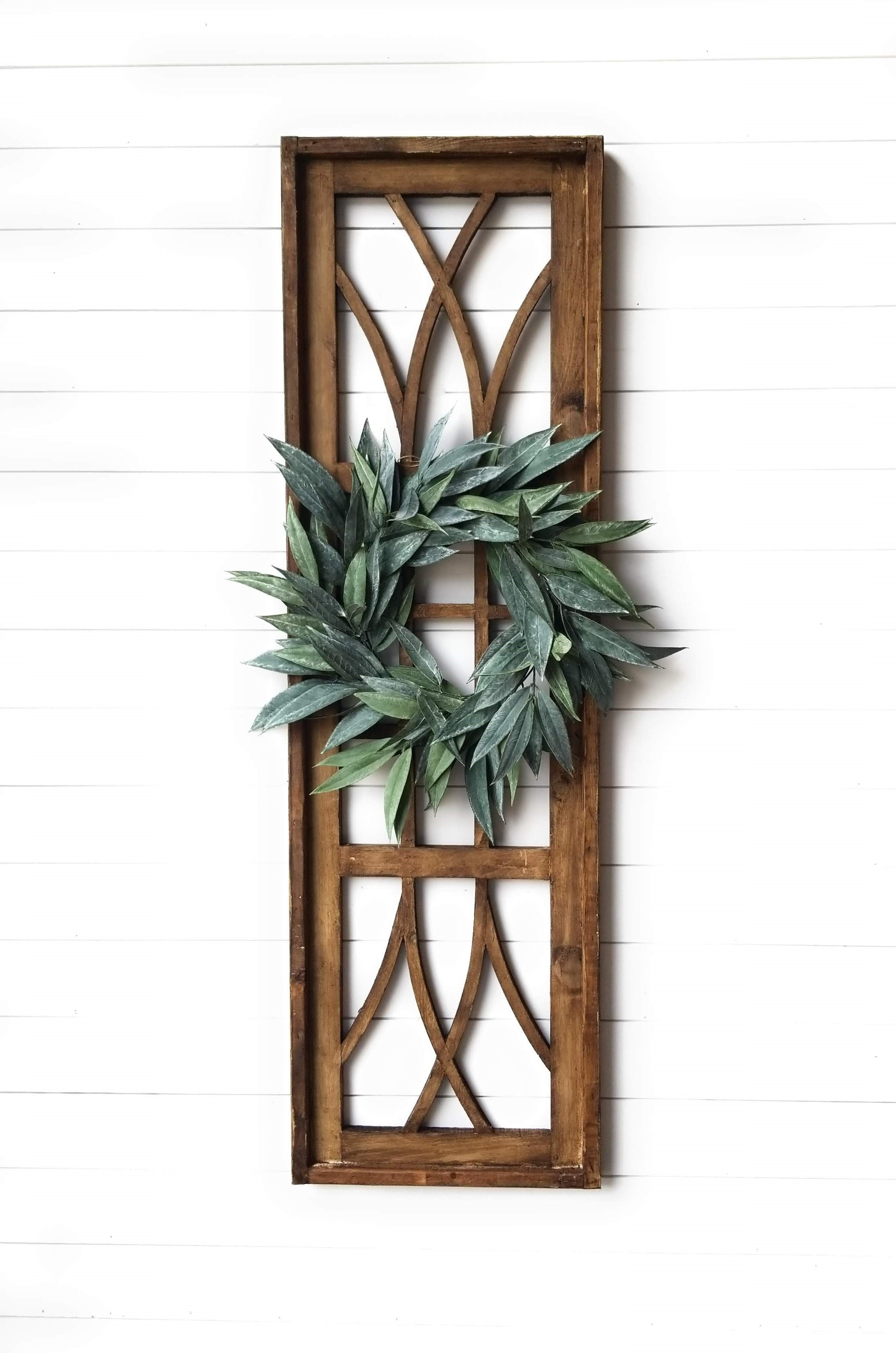 27" Bay Leaf Wreath- The Bays Faux Wreath - Ranch Junkie Mercantile LLC