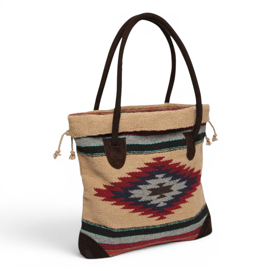 Southwestern Large Boho Tote- The Alpine Go West Tote Purse