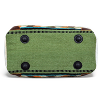 Bundle Deal Aspen Boho Aztec Saddle Blanket Large Weekender Southwestern Duffel Bag + Aspen Canteen Crossbody - Ranch Junkie Mercantile LLC 