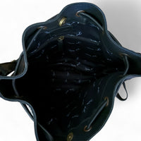 Highlands Large Cowhide Drawstring Bucket Handbag Western Bag - Ranch Junkie Mercantile LLC 