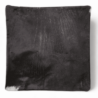 Highlands 18x18 Black/White Genuine Cowhide Pillow Covers Double Sided - Ranch Junkie Mercantile LLC