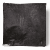 18x18 Genuine Cowhide Pillow Covers  Black/White Double Sided Highlands Cowhide Pillow - Ranch Junkie Mercantile LLC 