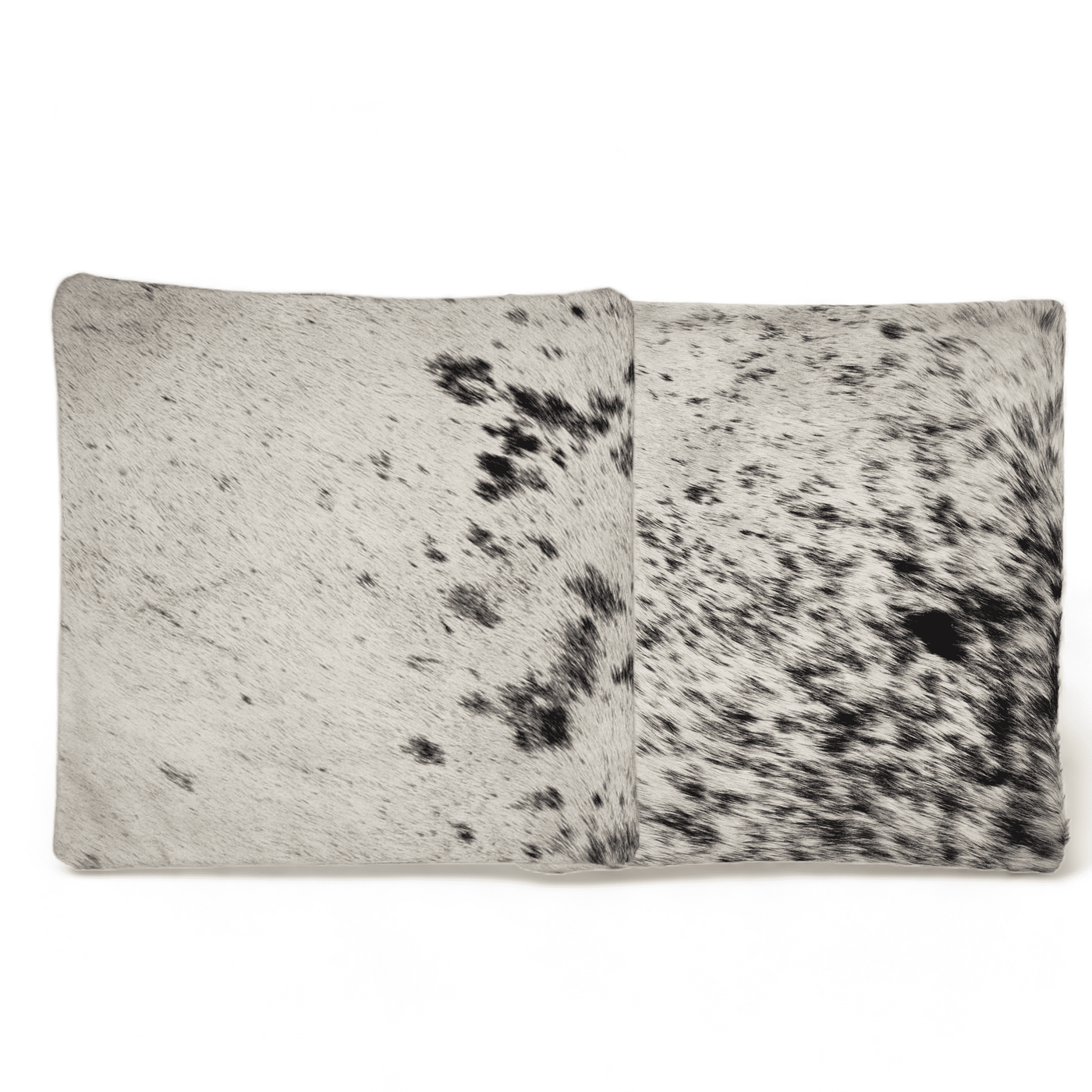 18x18 Genuine Cowhide Pillow Covers  Black/White Double Sided Highlands Cowhide Pillow - Ranch Junkie Mercantile LLC 