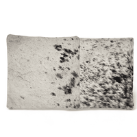 18x18 Genuine Cowhide Pillow Covers  Black/White Double Sided Highlands Cowhide Pillow - Ranch Junkie Mercantile LLC 