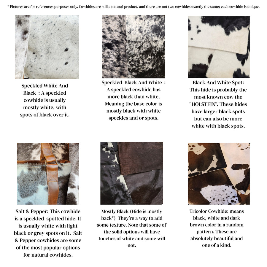 Bundle Deal Highlands Black Cowhide Large Tote + Credit Card Wallet - Ranch Junkie Mercantile LLC 