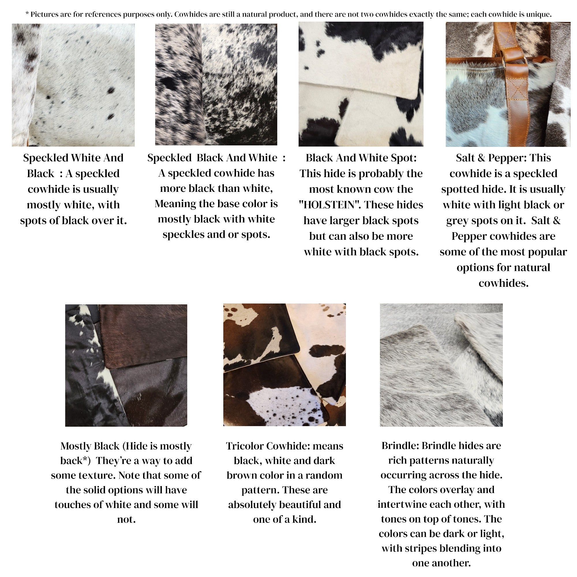 Genuine Cowhide Large Tote Highlands Black Cowhide Tote - Ranch Junkie Mercantile LLC 