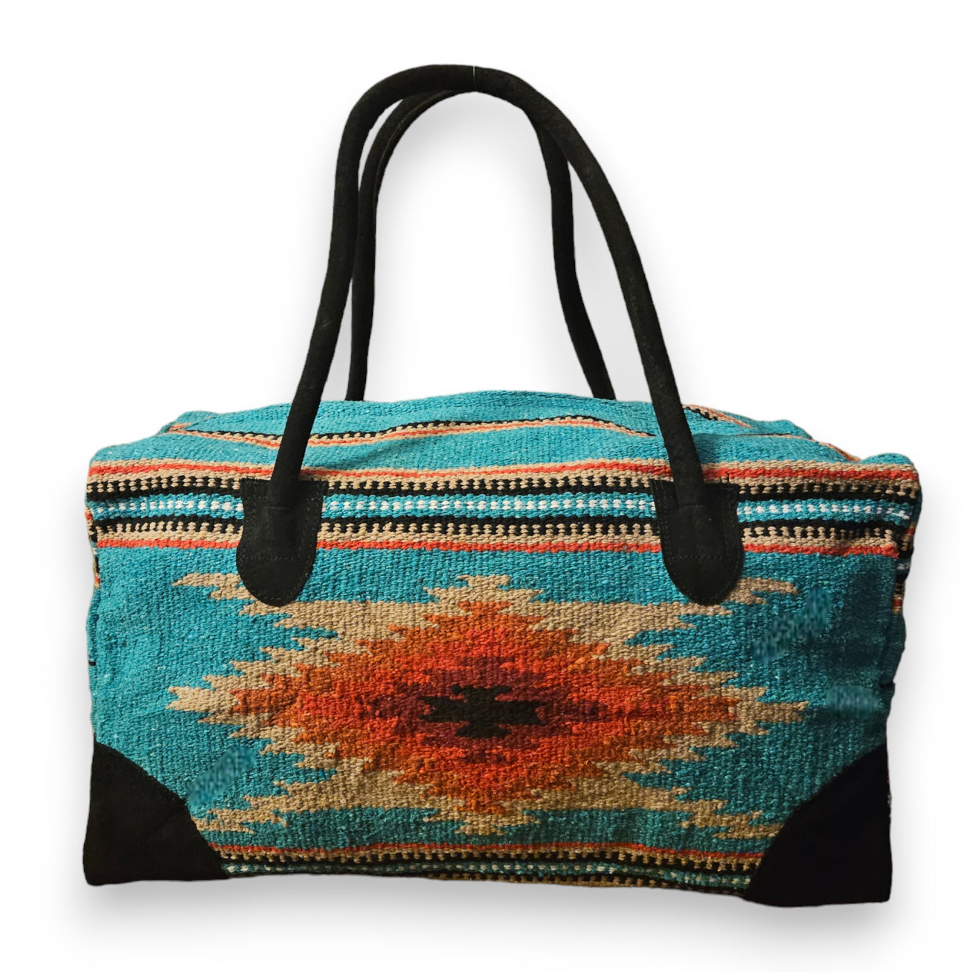 cheap duffel bags for travel Southwestern Large Boho Tote- The Campos Go West Tote Purse
