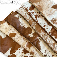 12x36 Genuine Cowhide Pillow Covers Lumbar Caramel Brown Double Sided Highlands Cowhide Pillow - Ranch Junkie Mercantile LLC 