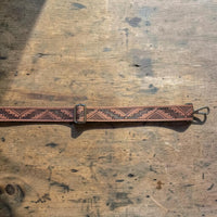 Cassidy Brown Adjustable Tooled Leather Western Bag Strap (34" to 60") - Ranch Junkie LLC 