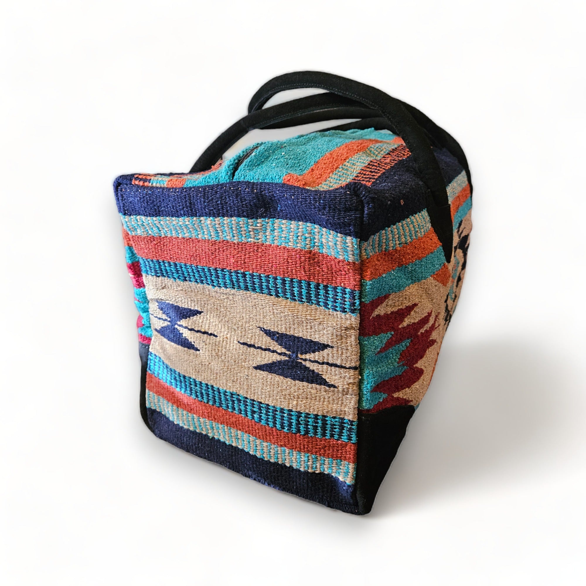 Southwestern Large Weekender Travel Bag Duffle Bag Boho Travel Bag- The Cheyenne Go West Weekender - Ranch Junkie Mercantile LLC