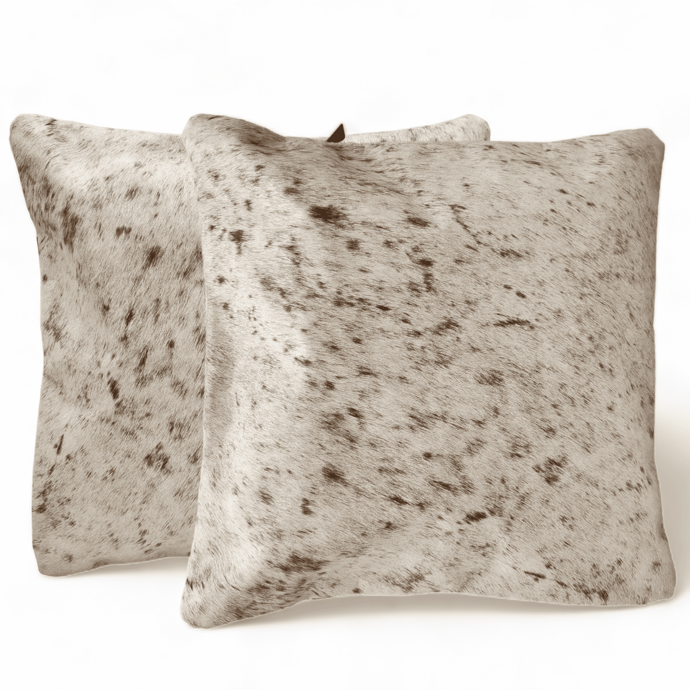 18x18 Genuine Cowhide Pillow Covers Chocolate Brown Double Sided Highlands Cowhide Pillow - Ranch Junkie Mercantile LLC 