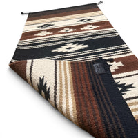 20" X 40" Handwoven Wool Southwestern Rug The Coyote Ridge Accent Rug - Ranch Junkie LLC 
