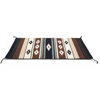 20" X 40" Handwoven Wool Southwestern Rug The Coyote Ridge Accent Rug - Ranch Junkie LLC 