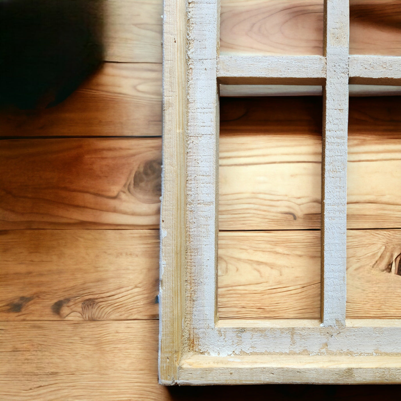 The Ivory Point Farmhouse Wooden Wall Window Arch Single -3 Sizes Cathedral - Ranch Junkie Mercantile LLC 