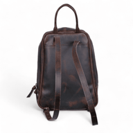 Highlands Mini Leather Backpack Cowhide Backpack - Ranch Junkie Mercantile LLC