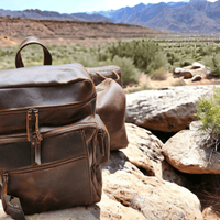 Denali Vintage Leather Backpack Traveling Backpack - Ranch Junkie Mercantile LLC 
