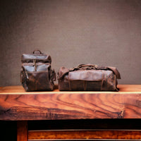 Bundle Deal Denali Leather Weekender + Denali Leather Backpack - Ranch Junkie Mercantile LLC 