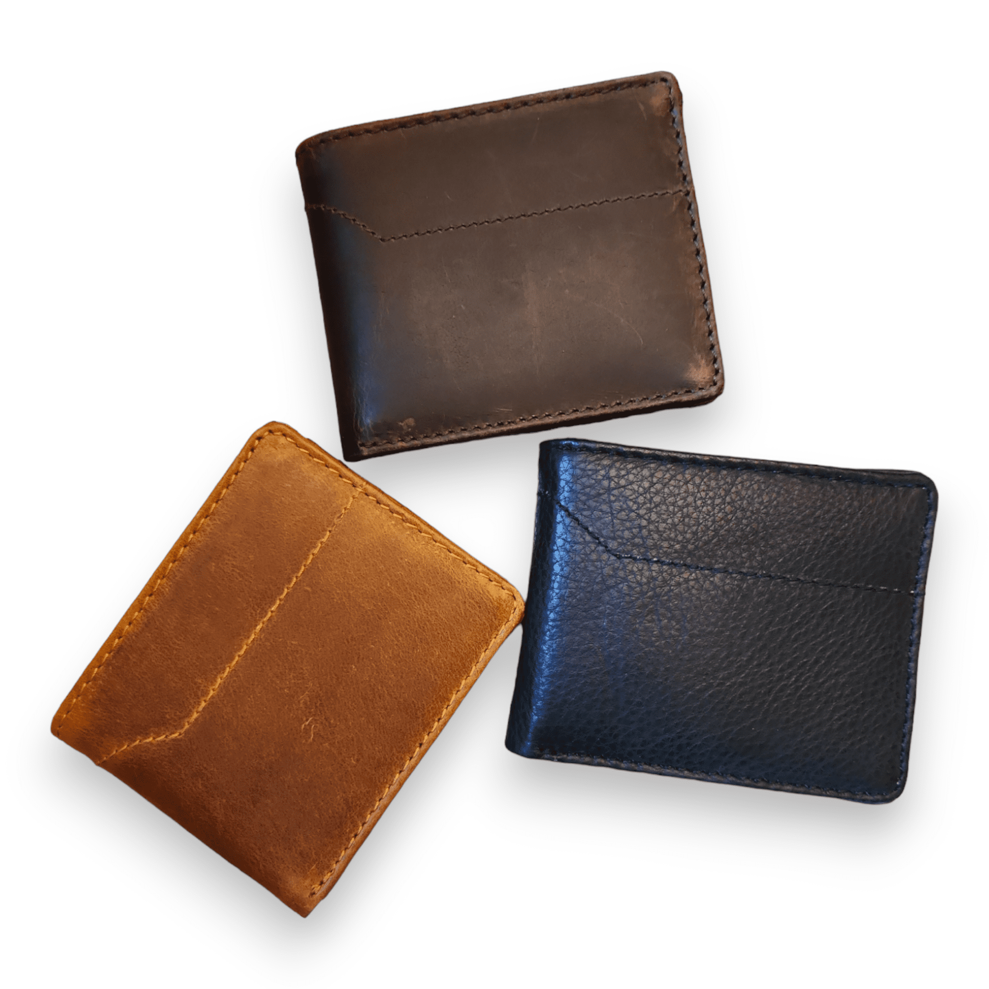 Denali Leather Bifold Leather Wallet Mens Leather Wallet - Ranch Junkie Mercantile LLC 