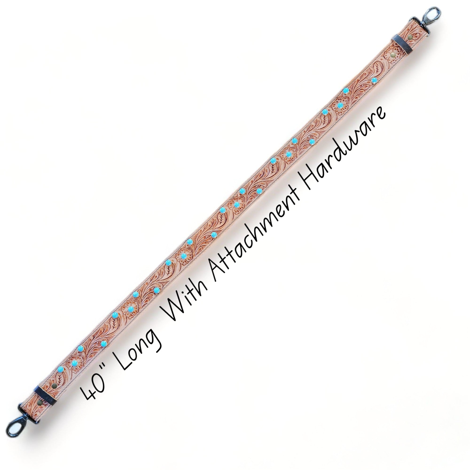 Dolly 40" Hand Tooled Western Purse Strap - Ranch Junkie Mercantile LLC 