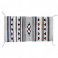 20" X 40" Handwoven Wool Southwestern Rug The Domingo Accent Rug