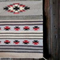 20" X 40" Handwoven Wool Southwestern Rug The Domingo Accent Rug - Ranch Junkie Mercantile LLC 