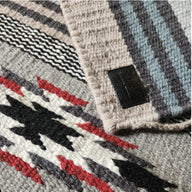 20" X 40" Handwoven Wool Southwestern Rug The Domingo Accent Rug
