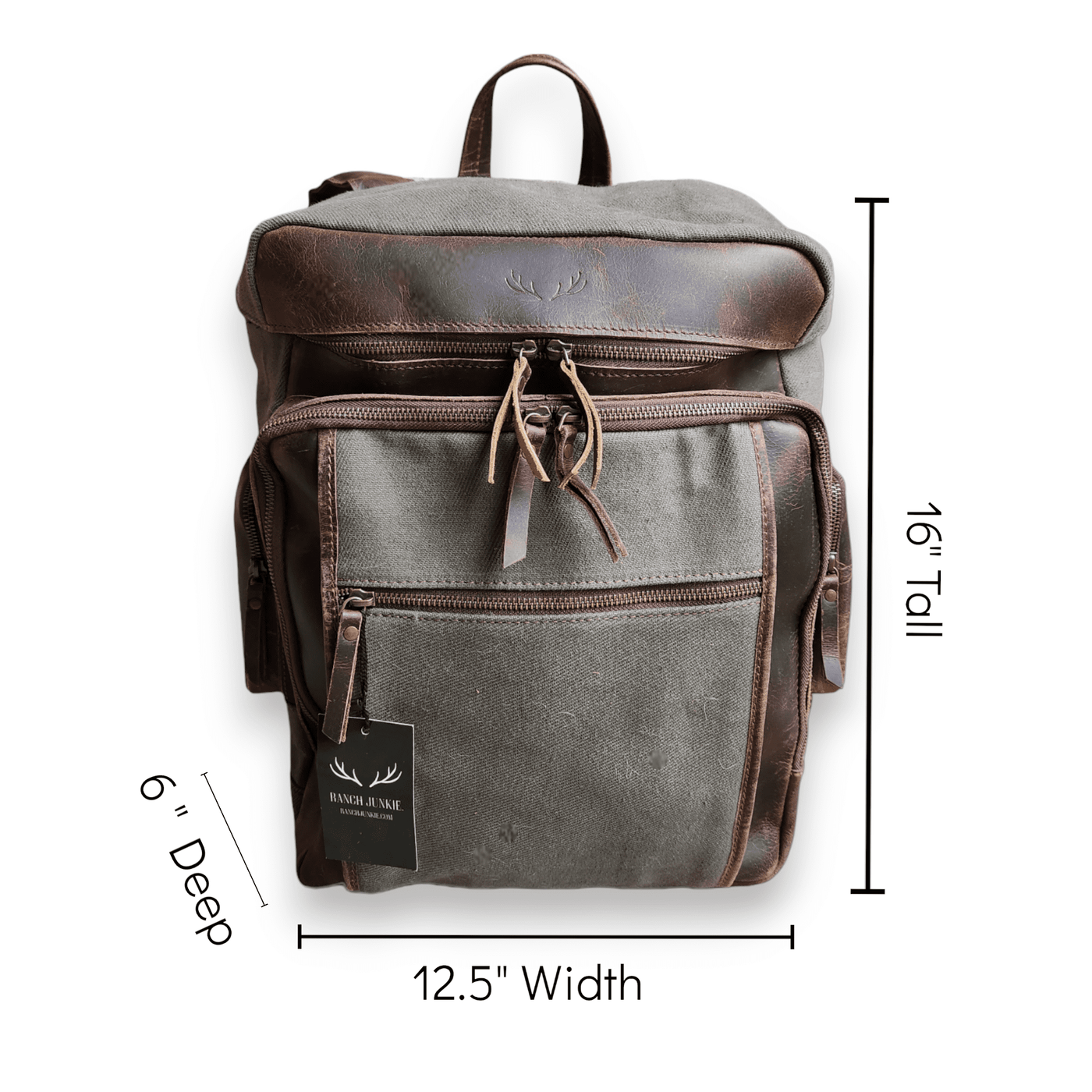 Mega Bundle Deal Canvas/Leather Drifter Duffel + Backpack + Toiletry Bag - Ranch Junkie Mercantile LLC