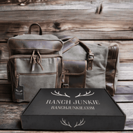 Bundle Deal Canvas/Leather Drifter Weekender Duffel Bag + Drifter Backpack - Ranch Junkie Mercantile LLC