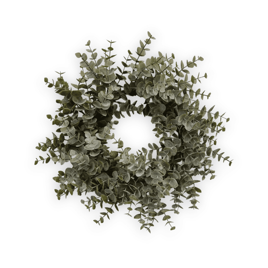 14" Eucalyptus Wreath Faux wreathRanch Junkie