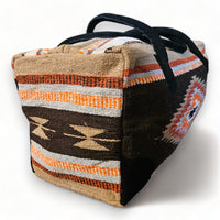Southwestern Large Weekender Travel Bag Duffle Bag Boho Travel Bag- The Granada Go West Weekender - Ranch Junkie Mercantile LLC 