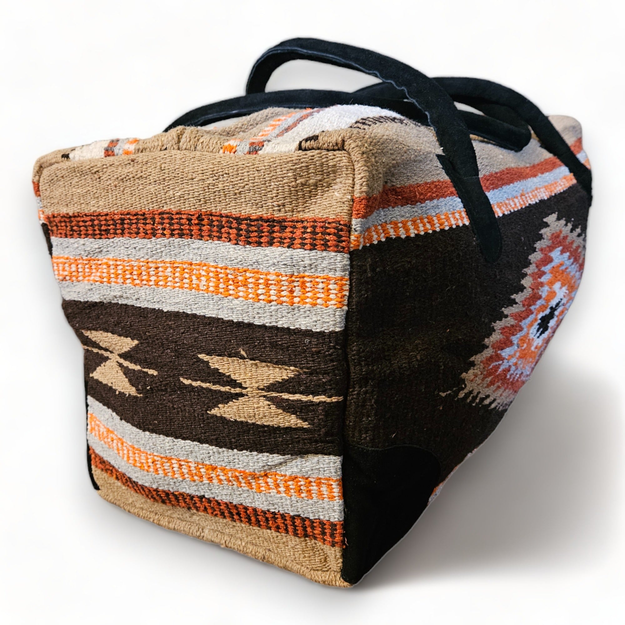 Southwestern Large Weekender Travel Bag Duffle Bag Boho Travel Bag- The Granada Go West Weekender - Ranch Junkie Mercantile LLC 