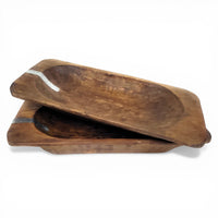 24"-26" Long Industrial Grand Canyon Large Decorative Dough Bowl, Table Center Piece - Ranch Junkie LLC 