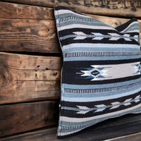 20 X 20 Handwoven Wool Southwestern Pillows - Western Pillow Covers