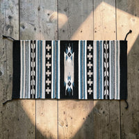 20" X 40" Handwoven Wool Southwestern Rug The Grand Ridge Accent Rug - Ranch Junkie LLC 
