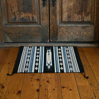 20" X 40" Handwoven Wool Southwestern Rug The Grand Ridge Accent Rug - Ranch Junkie LLC 