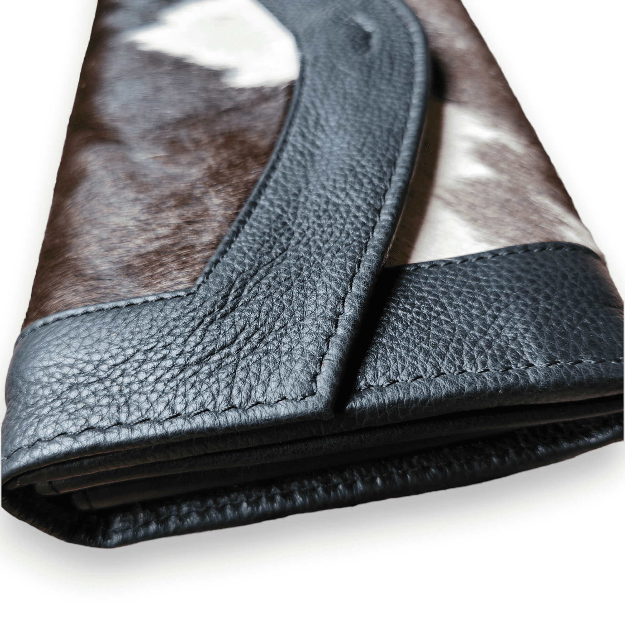 Genuine Cowhide Full Size Large Wallet-Cowhide Highlands Envelope Wallet - Ranch Junkie Mercantile LLC 