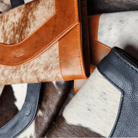 Genuine Cowhide Full Size Large Wallet-Cowhide Highlands Envelope Wallet - Ranch Junkie Mercantile LLC 