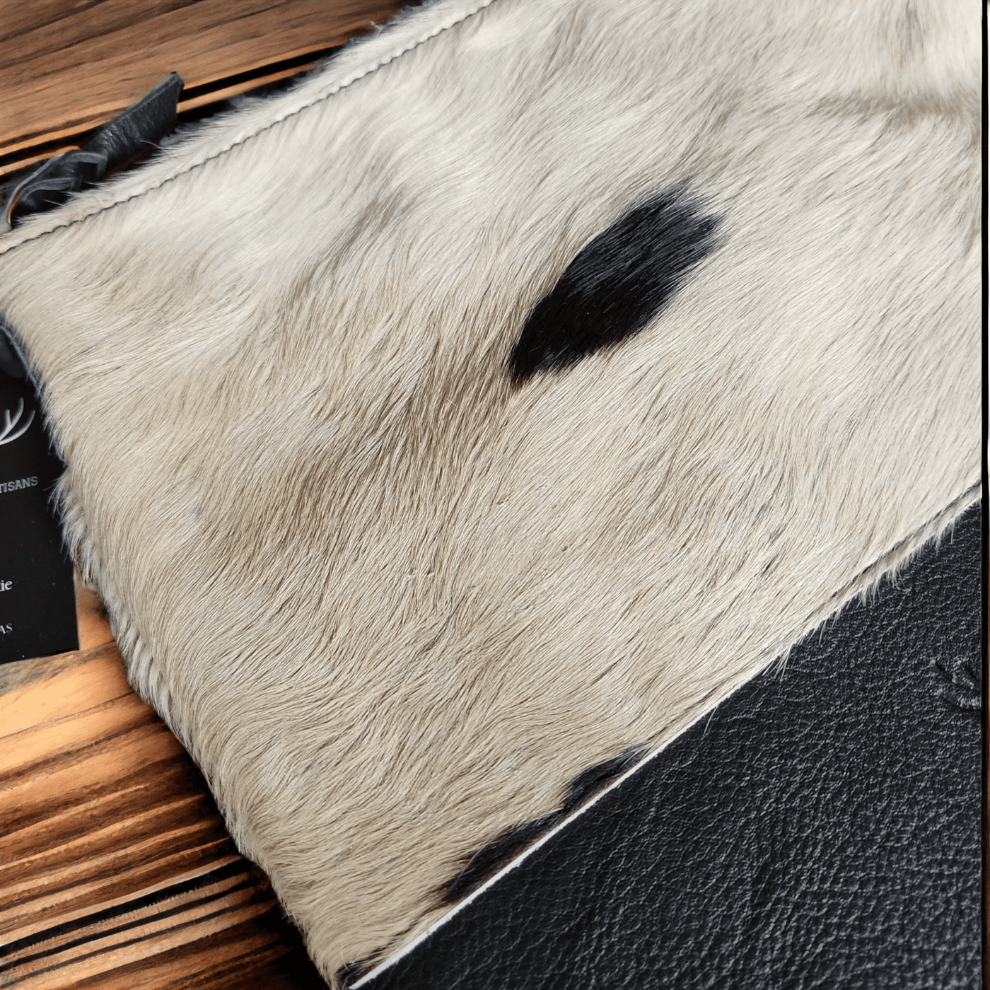 Sample Sale Highlands Genuine Cowhide Large Black Crossbody Bag Crossbody Purse #3 - Ranch Junkie Mercantile LLC