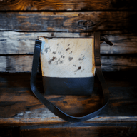 Sample Sale Highlands Genuine Cowhide Large Black Crossbody Bag Crossbody Purse #5 - Ranch Junkie Mercantile LLC