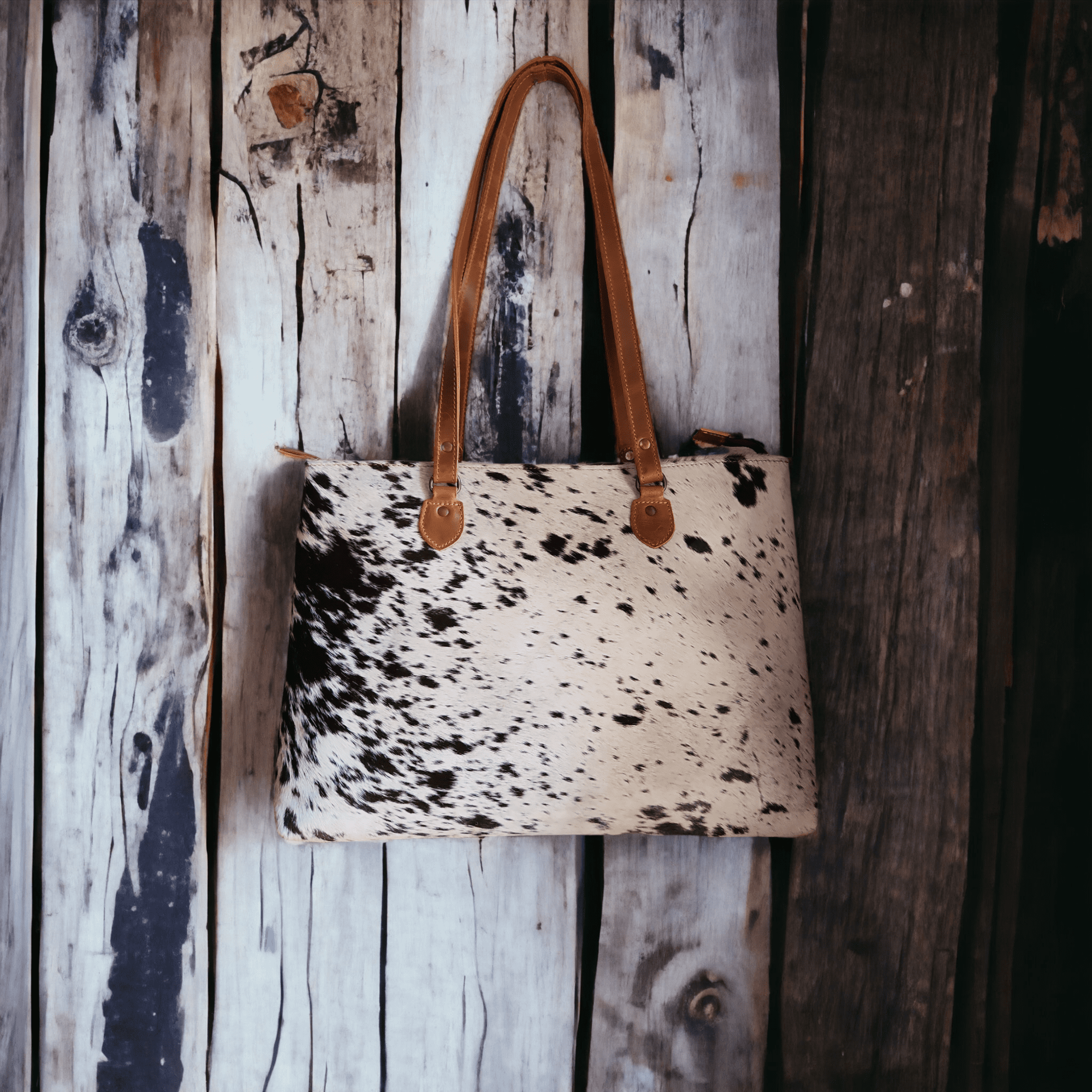 Mega Bundle Deal -The Highlands Large Genuine Cowhide Weekender Duffel Black+ Black Cowhide Tote + Black Envelope Cowhide Wallet - Ranch Junkie Mercantile LLC 