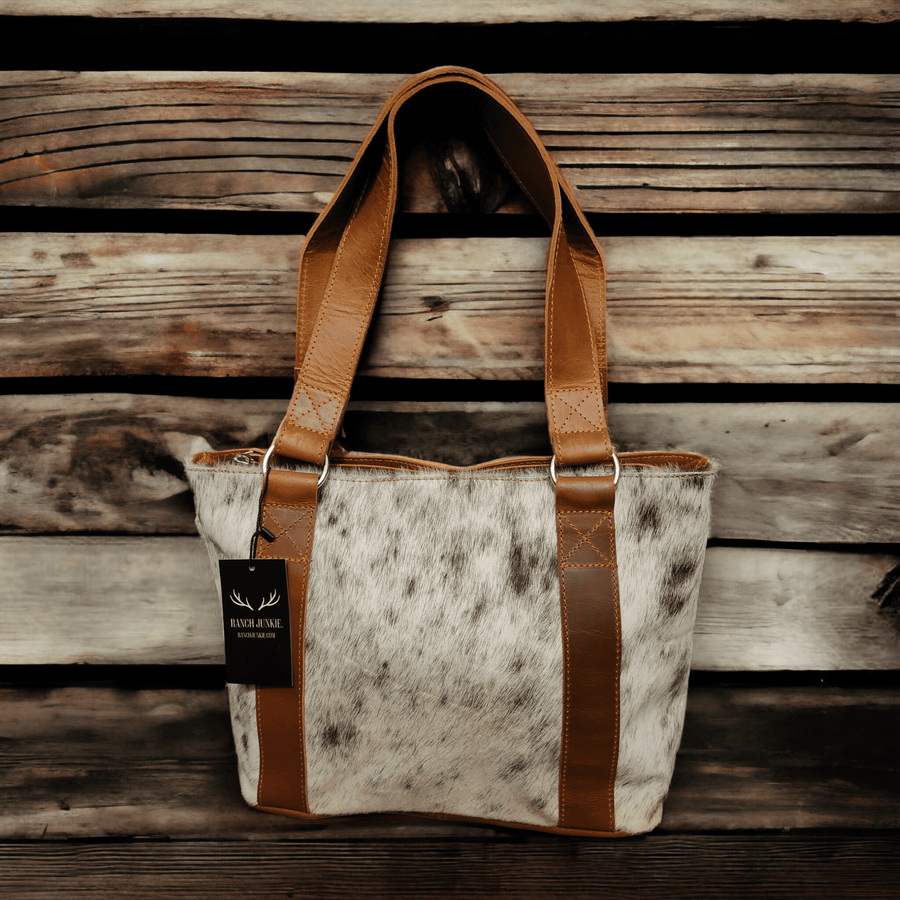 Sample Sale Highlands Genuine Cowhide Tote Handbag Purse #4 - Ranch Junkie Mercantile LLC