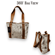 Sample Sale Highlands Genuine Cowhide Tote Handbag Purse #4 - Ranch Junkie Mercantile LLC