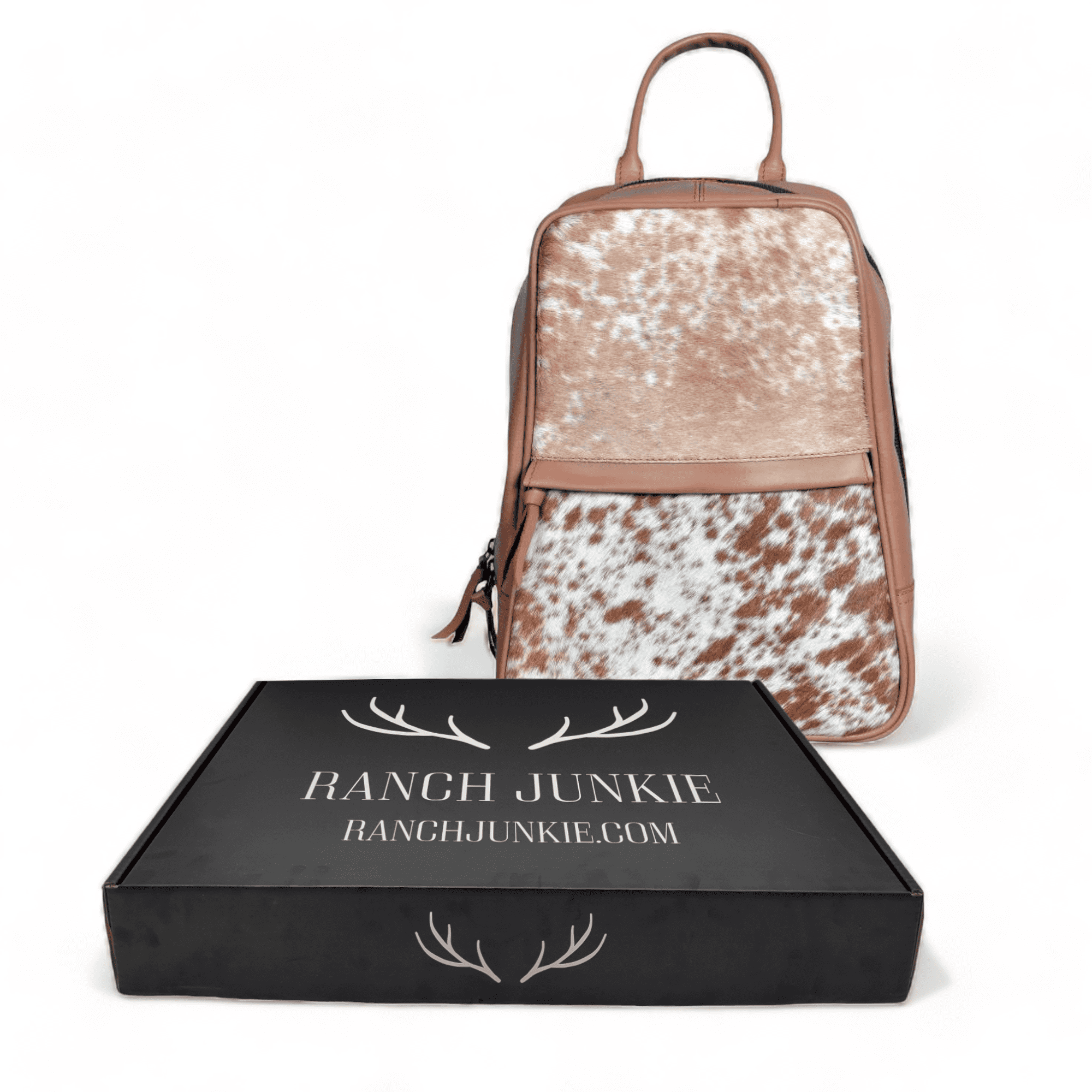 Genuine leather mini backpack sales