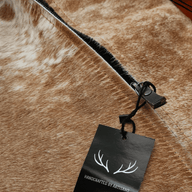 Sample Sale Highlands Genuine Cowhide Caramel Pillow Cover - Ranch Junkie Mercantile LLC