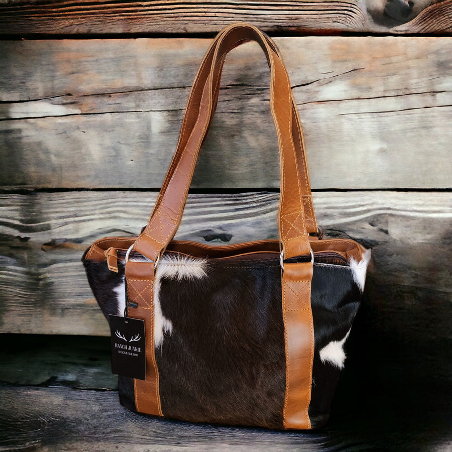 Sample Sale Highlands Genuine Cowhide Tote Handbag Purse #1