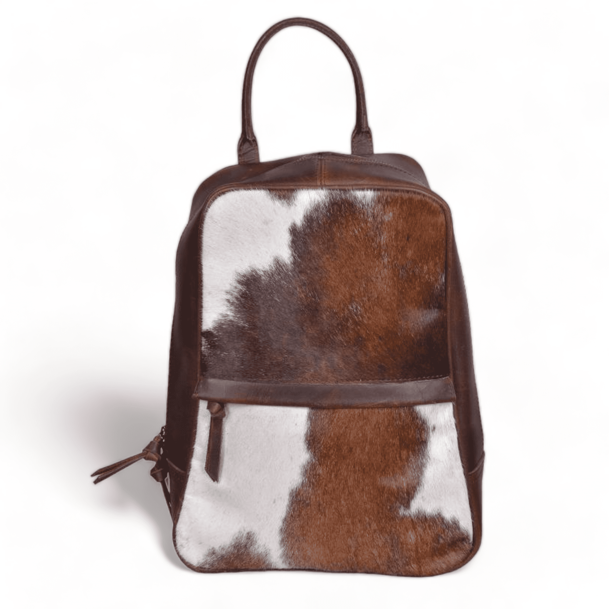 Cowhide backpack purse online